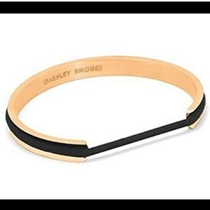Ashley Bridget Skinny Gold Hair tie Bracelet